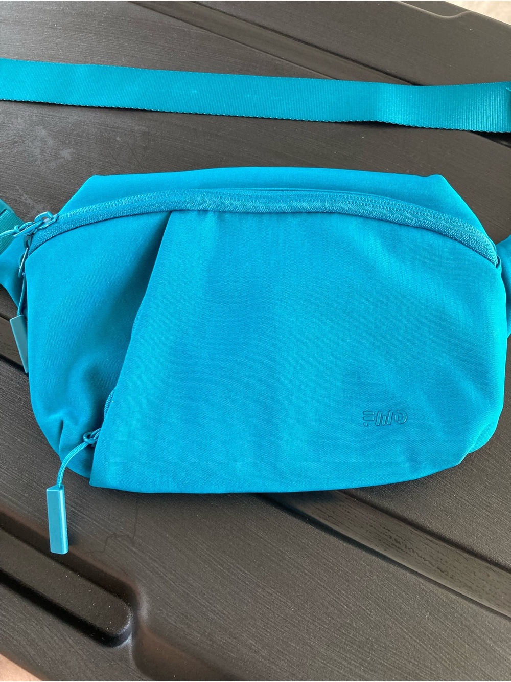 Women's Teal Crossbody Belt Bag - Unbranded